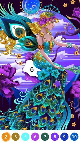 Screenshot 7: Sweet Coloring: Color by Number Painting Game