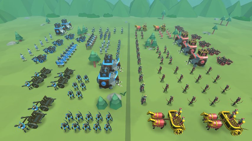 Screenshot 2: Epic Battle Simulator 2