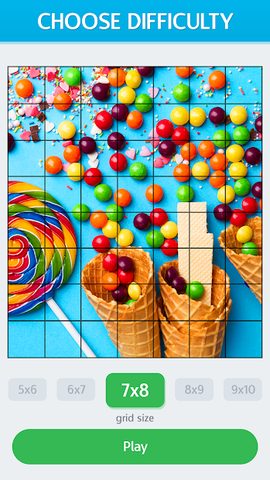 Screenshot 4: Stripes: Jigsaw Puzzles