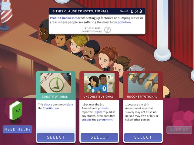 Screenshot 7: Branches of Power