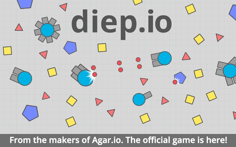 Screenshot 1: diep.io