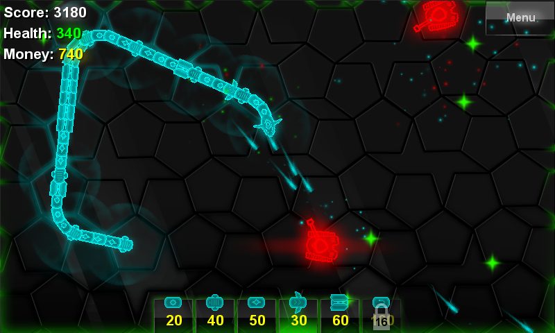 Screenshot 2: Glow Snake