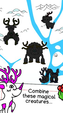 Screenshot 3: Reindeer Evolution: Idle Game