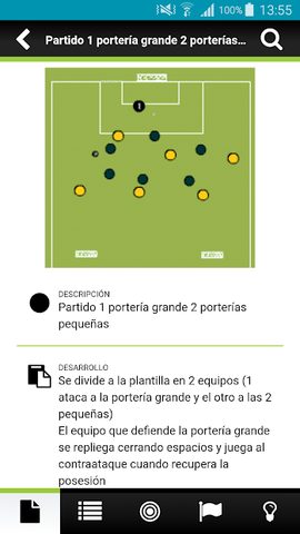 Screenshot 1: Ejercicios Fútbol Base