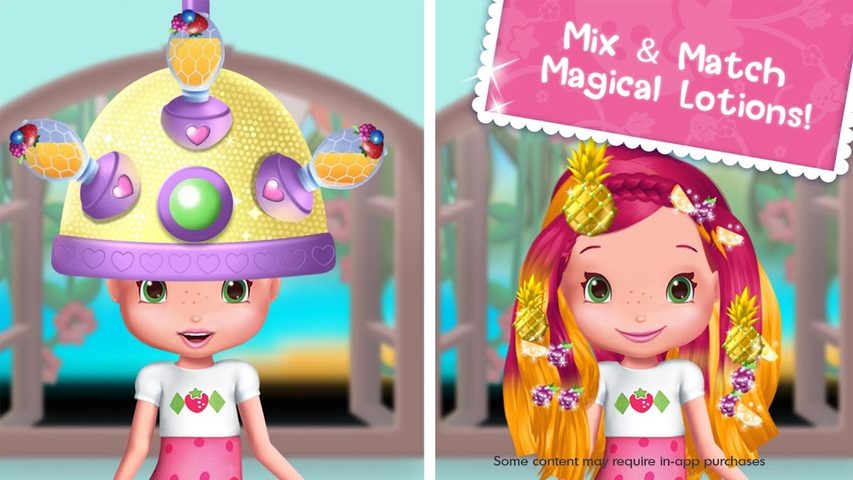 Screenshot 4: Strawberry Shortcake Holiday Hair