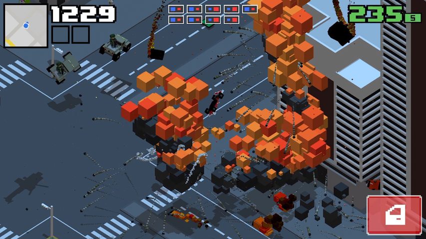 Screenshot 3: Smashy Road: Wanted 2