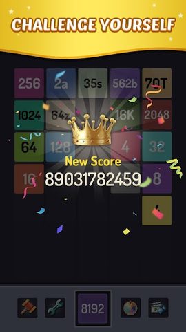 Screenshot 3: Merge Block - 2048 Puzzle