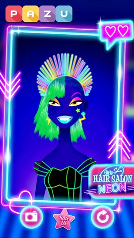 Screenshot 3: Girls Hair Salon Glow