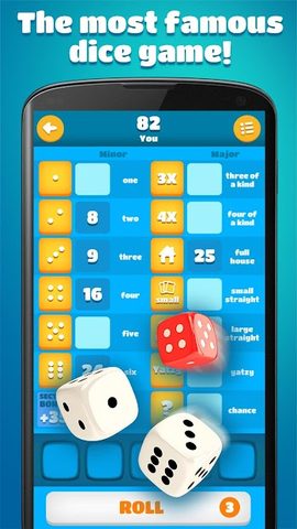 Screenshot 1: Yatzy