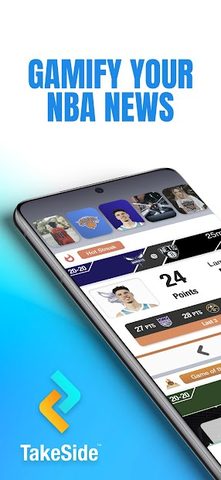 Screenshot 1: TakeSide: Fan-Fueled NBA News