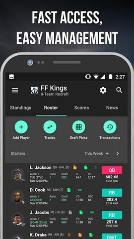Screenshot 4: Fleaflicker
