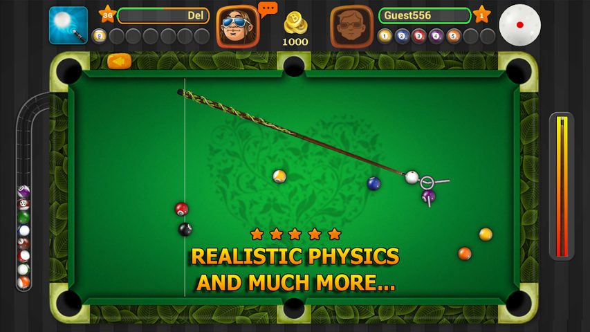 Screenshot 1: 8 Ball Arena