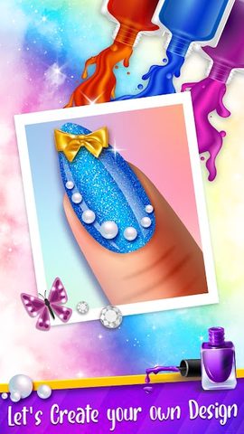 Screenshot 2: Nail Art Salon - Makeup Games