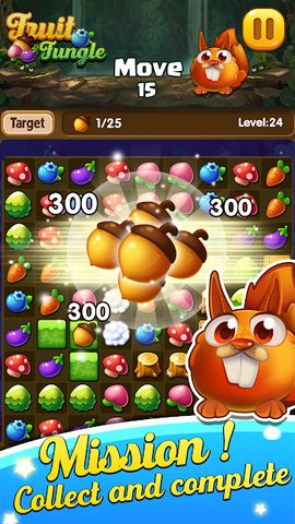 Screenshot 4: Fruit Jungle - Puzzle Match 3
