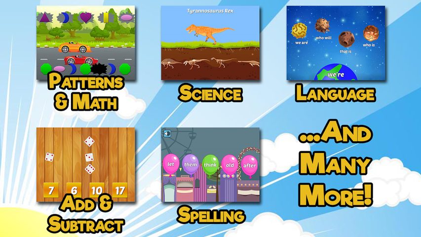 Screenshot 2: First Grade Learning Games