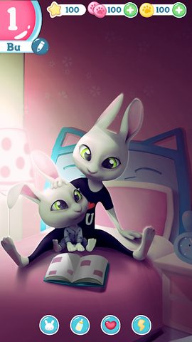Screenshot 4: Bu Bunny - Cute pet care game