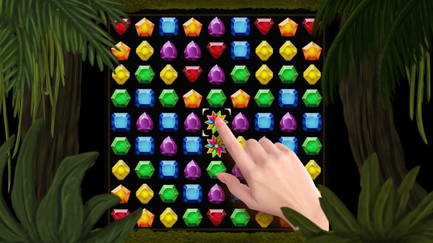 Screenshot 2: Secret Jungle - Match 3 Jewels