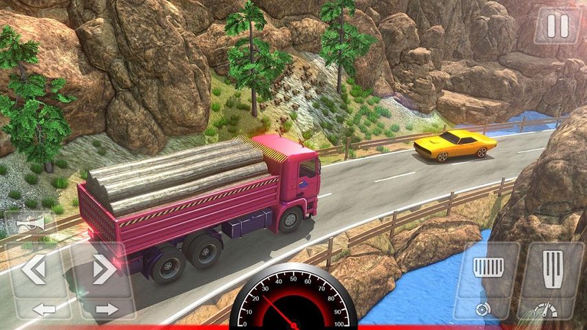 Screenshot 4: Offline Cargo Truck Games 3D