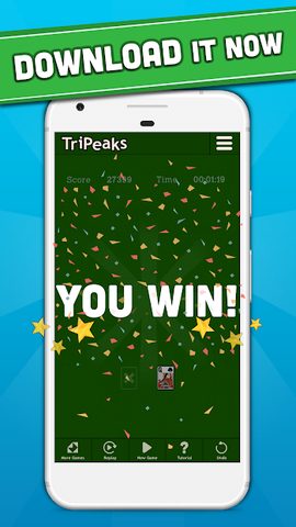 Screenshot 5: TriPeaks Solitaire