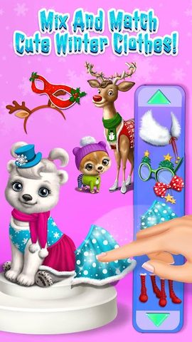 Screenshot 6: Christmas Animal Hair Salon 2