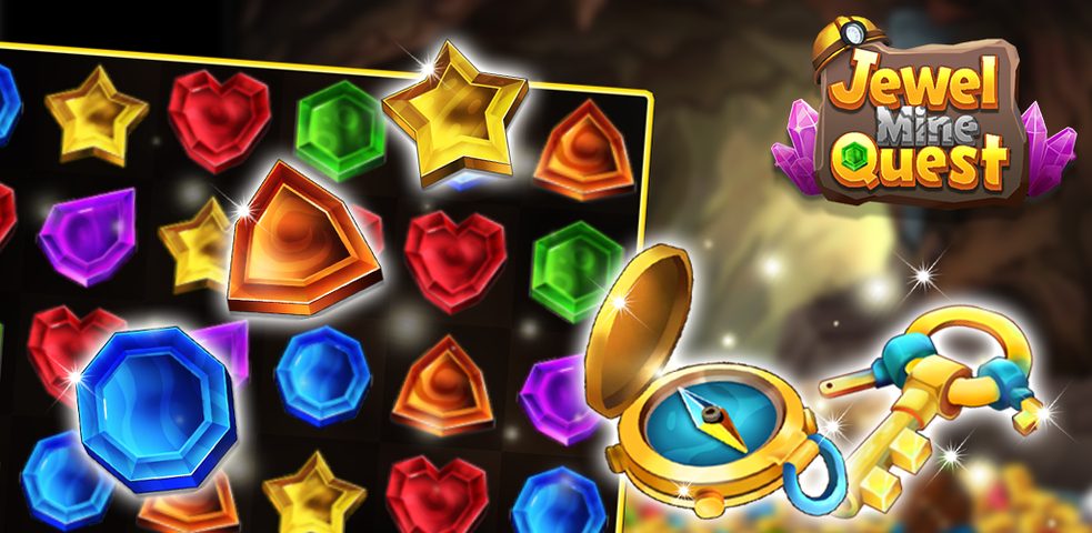 Screenshot 2: Jewel Mine Quest: Match-3