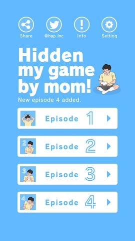 Screenshot 2: Hidden my game by mom