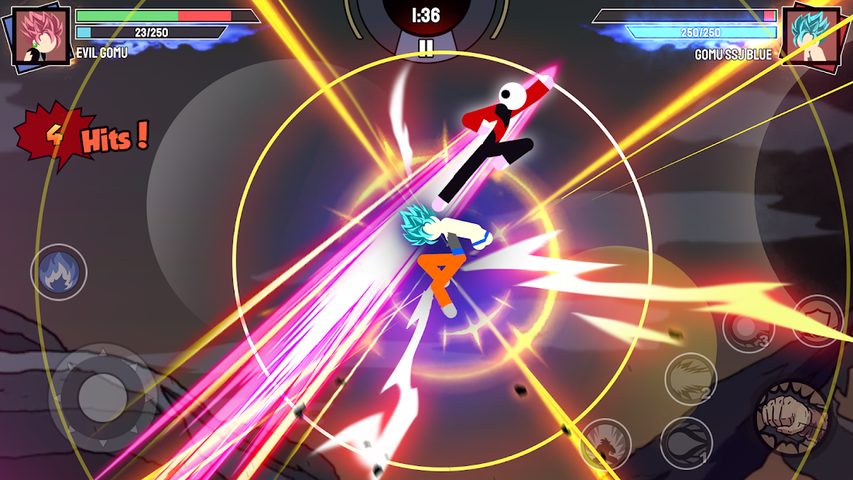 Screenshot 4: Stickman Warriors - Super Drag