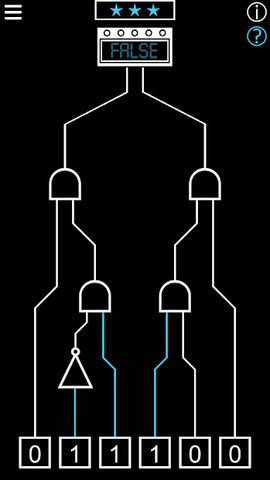 Screenshot 1: Make it True — Solve the Circuit