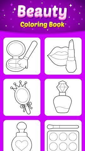Screenshot 15: Beauty Makeup: Glitter Coloring Game for Girls