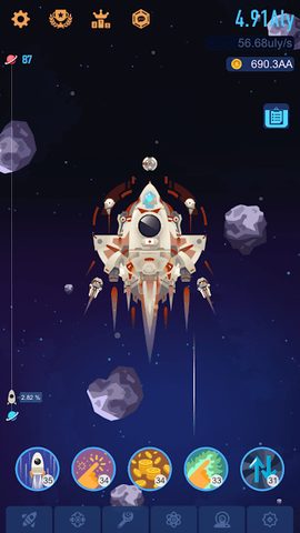 Screenshot 5: Space Colonizers Idle Clicker