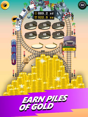 Screenshot 16: Train Merger Idle Train Tycoon