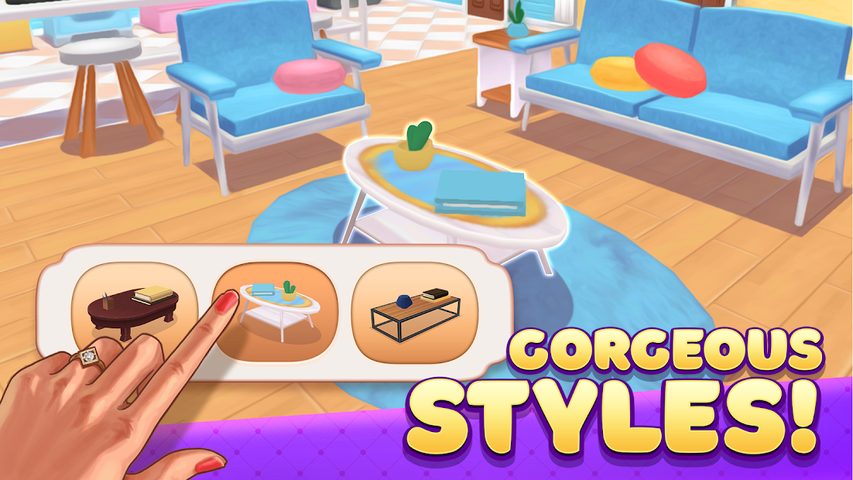 Screenshot 1: Decor Dream - Home Design Game