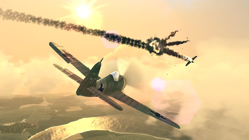 Screenshot 2: Warplanes: WW2 Dogfight