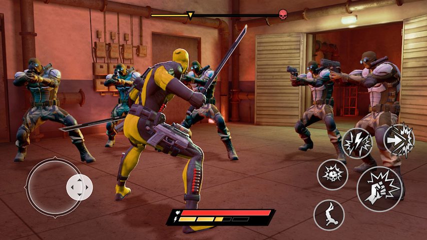 Screenshot 2: Shadow Hero: City Fighter