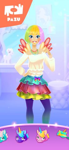 Screenshot 6: Makeup girls unicorn dress up 4+