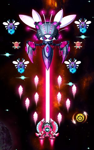 Screenshot 1: Space Hunter: Galaxy Attack