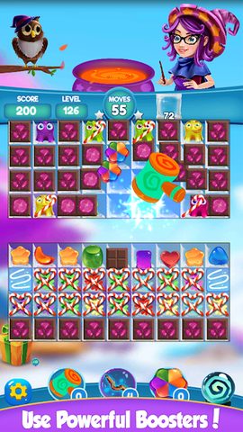 Screenshot 3: Jelly Witch: Match 3 Pop Candy