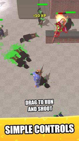 Screenshot 1: Diableros: Zombie RPG Shooter