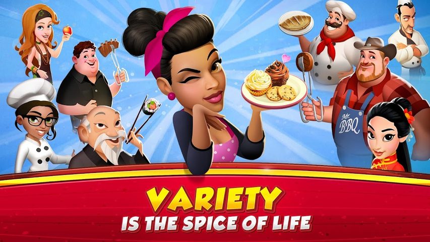 Screenshot 3: World Chef 🍰🍔🍝🍓