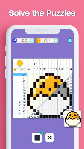 Screenshot 1: Home Cross - Nonogram Puzzle
