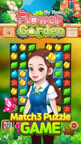 Screenshot 4: My Home Flower Garden: Puzzle Master