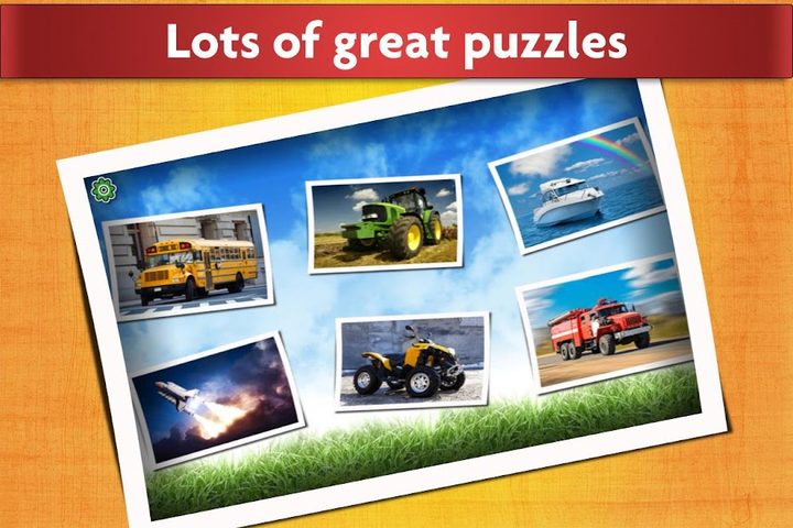 Screenshot 2: Cars and Trucks Jigsaw Puzzle