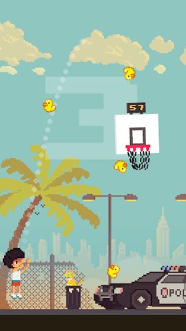 Screenshot 1: Ball King - Arcade Basketball