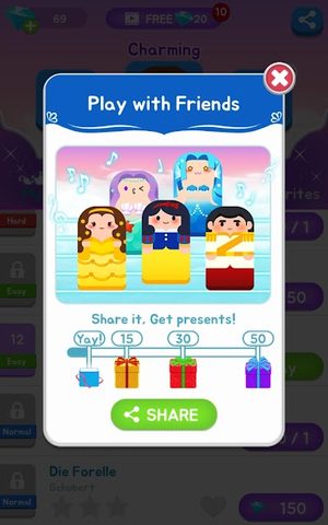 Screenshot 15: Magic Castle Piano Tiles