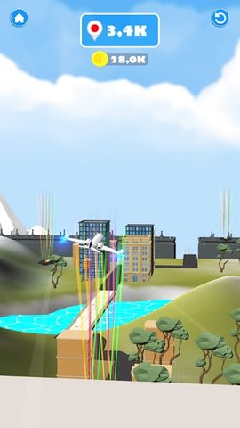 Screenshot 4: Sling and Landing : Land as you can!