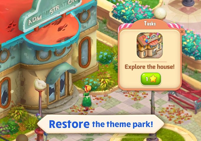 Screenshot 14: Matchland - Build your Theme Park