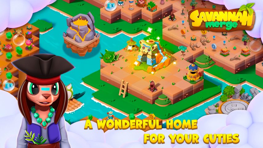 Screenshot 19: Savannah Merge! Safari animals