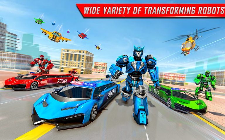 Screenshot 9: Limo Robot Car Game:Robot Game