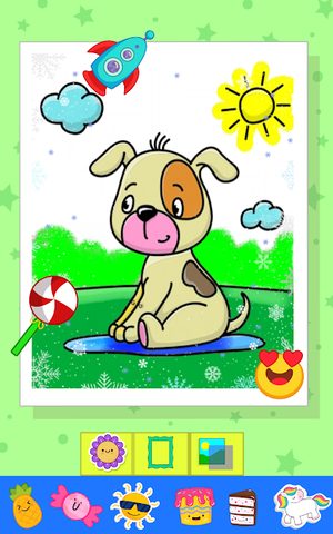 Screenshot 12: Coloring book for kids - Doodle, Color & Draw Game