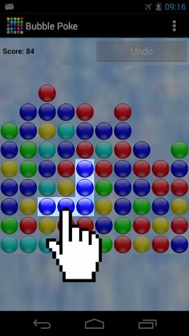 Screenshot 1: Bubble Poke
